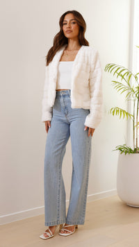 Luxe Women's Crop Jacket - Veloura