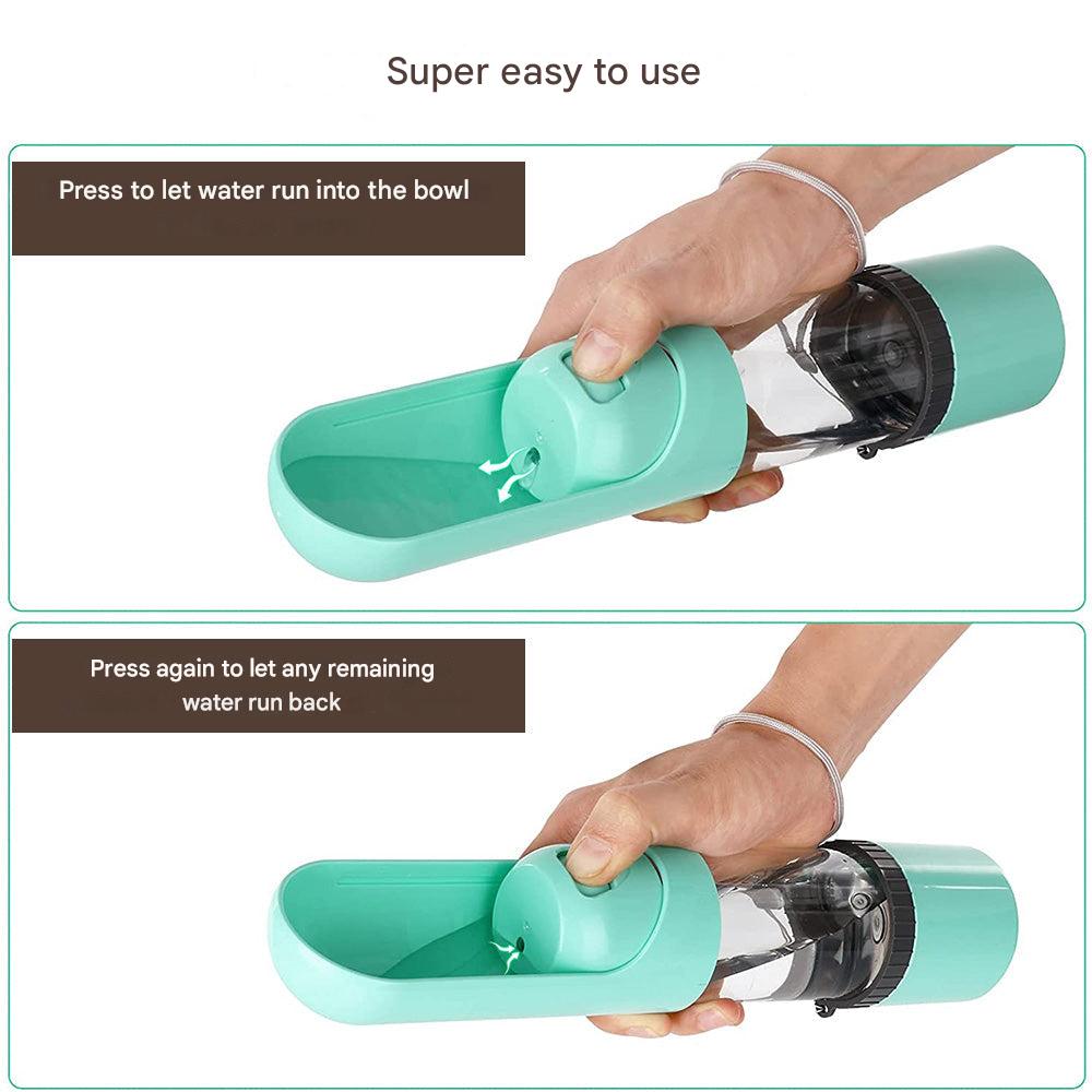 2-in-1 Travel Food and Water Bottle - PawBuddy