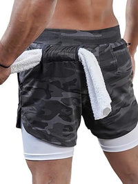 2-in-1 Summer Sports Shorts for Men – Felix