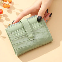 Elegant Leather Clutch Money Clip Wallet