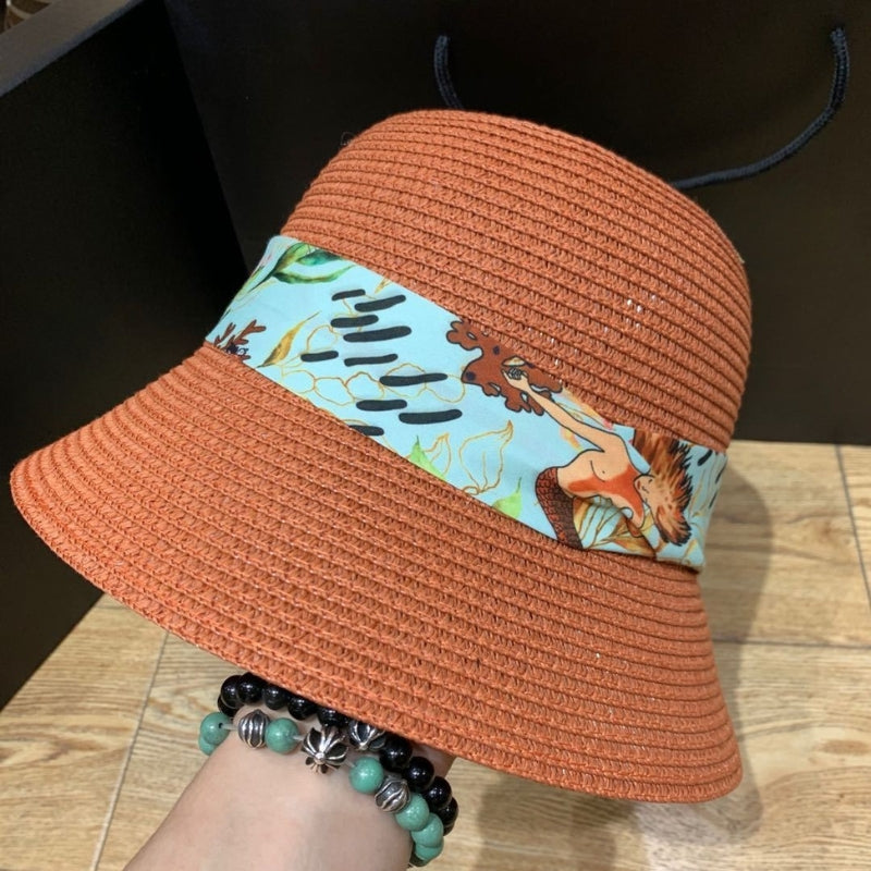 Summer sunhat with bow and wide brim – ShadeRibbon