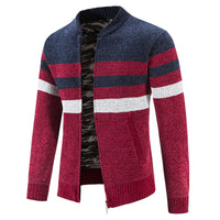 Men's Striped Autumn Cardigan – Tobias