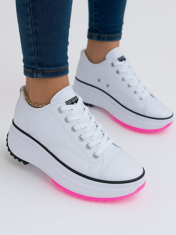 Platform sneakers with heel – Dalia