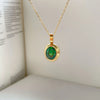 Celeste Vintage Gem Necklace