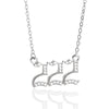 Zirconia Angel Numbers Necklace - Seraphina