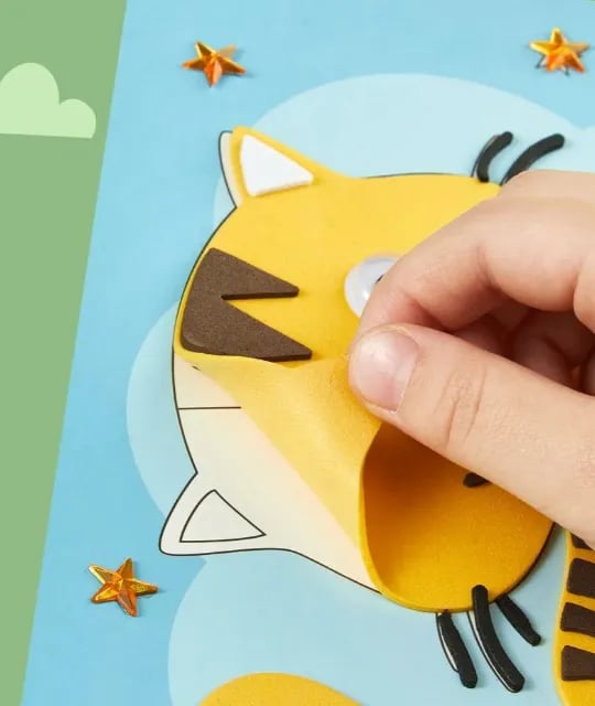 3D Animal Sticker Set - Fantasy Flora-Vehicle-12 Pieces-State of Style