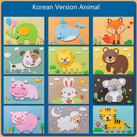3D Animal Sticker Set - FantasyFlora-Animal Version B-12 pieces-State of Style