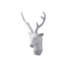 3D Deer Head Sculpture for a Majestic Atmosphere - RegalDeer-Black-D30 x H45cm-State of Style