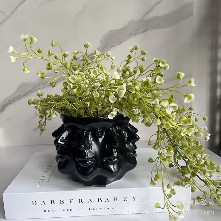 3D Face Pot - FaceBloom-White-State of Style