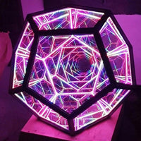 3D LED Light Ball with Depth Illusion – LumaCore-12-faced 20x20x20cm-State of Style