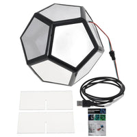 3D LED Light Ball with Depth Illusion – LumaCore-12-faced 20x20x20cm-State of Style