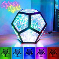 3D LED Light Ball with Depth Illusion – LumaCore-12-faced 20x20x20cm-State of Style