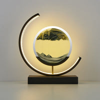 3D Sand Shell Table Lamp - Abyss-Black-Black-State of Style