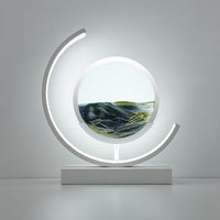 3D Sand Shell Table Lamp - Abyss-Black-White-State of Style