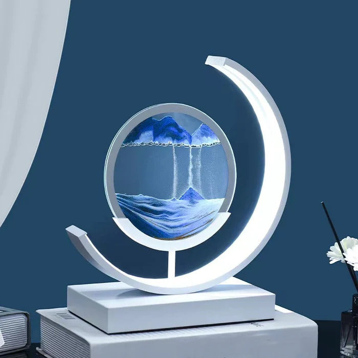 3D Sand Shell Table Lamp - Abyss-Green-Black-State of Style