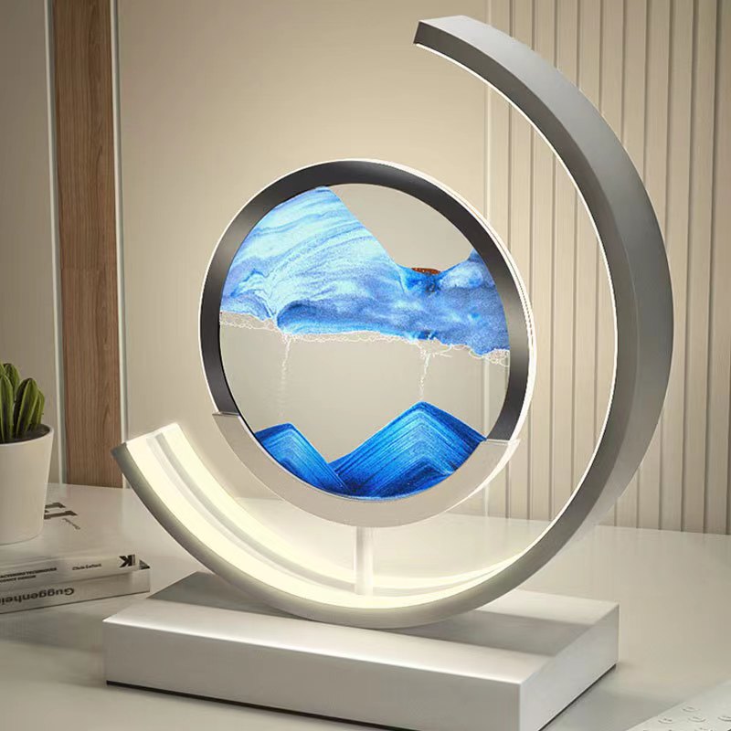 3D Sand Shell Table Lamp - Abyss-Green-Black-State of Style