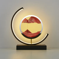 3D Sand Shell Table Lamp - Abyss-Red-Black-State of Style