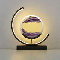 3D Sand Shell Table Lamp - Abyss-Violet-Black-State of Style