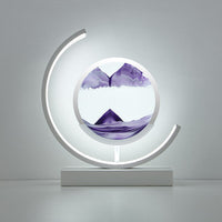 3D Sand Shell Table Lamp - Abyss-Violet-White-State of Style