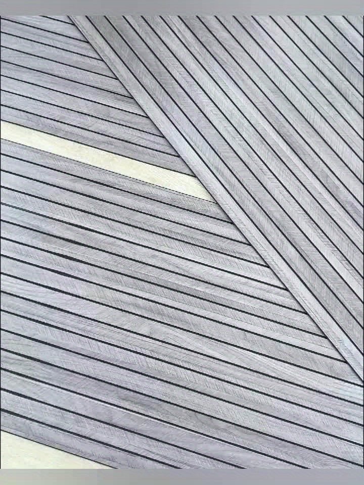 3D Self-adhesive Wall Panels with Realistic Wood Appearance - Wallvera-Light brown-1 roll-State of Style