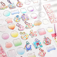 3D Sticker Design Set - StickerFun Creation Set-Set of 93 + FREE Storage Box-State of Style