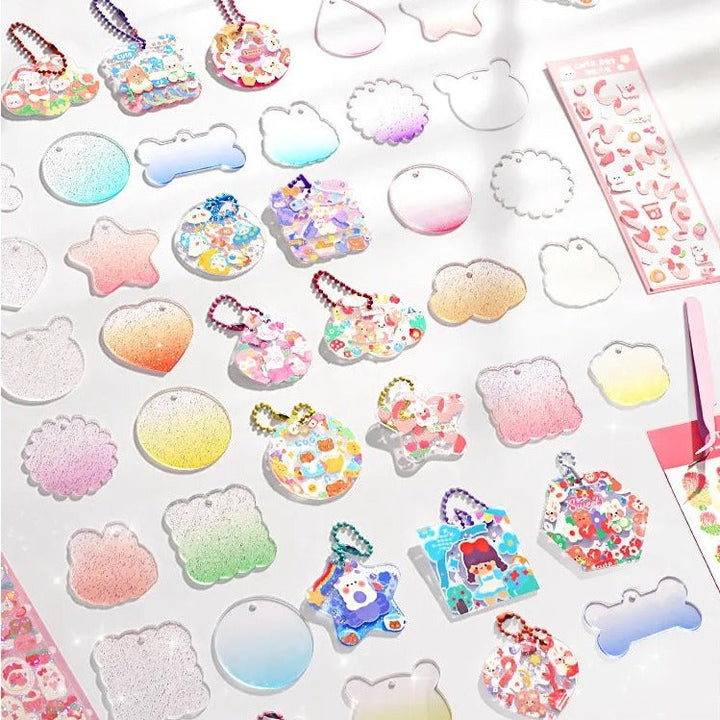 3D Sticker Design Set - StickerFun Creation Set-Set of 93 + FREE Storage Box-State of Style
