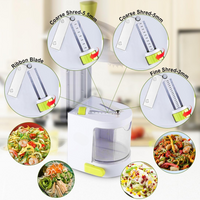 4-in-1 Heavy Vegetable Spiralizer with Strong Suction Cup-State of Style