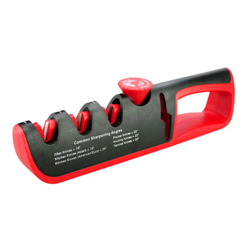 4-in-1 Professional Knife Sharpener (Buy 1, Get 1 Free) - EdgeSharp-Red-State of Style
