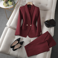 Ladies Blazer & Trousers Set – Celestine Autumn Magic Edition