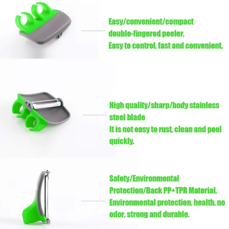 4-Piece Vegetable Peeler Set-State of Style