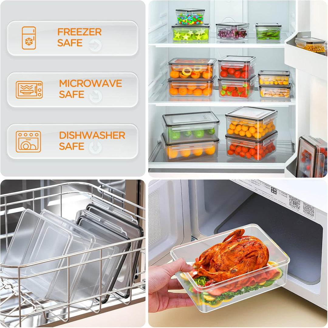 40-piece Airtight Food Storage Set - SnapStore-State of Style