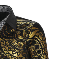 Men's shirt with golden details – Darius