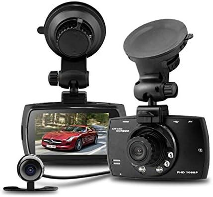 Dual Lens Car Dash Cam G30 2.7" LCD Full HD 1080P with G-Sensor