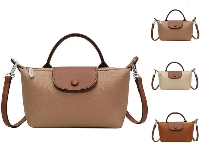 Women’s Crossbody Bag – Small Quilted PU Leather Travel Purse