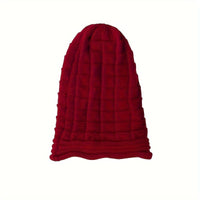 Ladies' knitted beanie, lightweight & elastic for spring and autumn – Alina