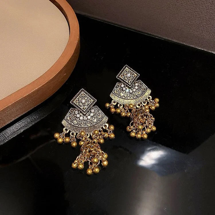 Boho Ethno Drop Earrings – Noura