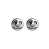 Handcrafted Pumpkin Prince Skull Earrings – Mara