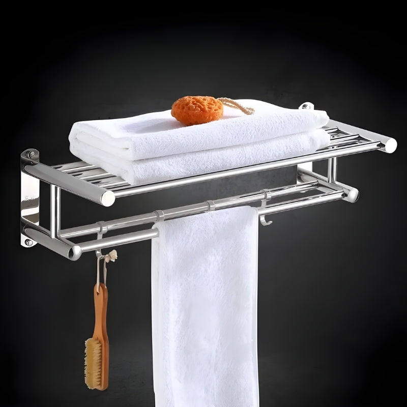 Stylish Stainless Steel Towel Rack - AeroRack