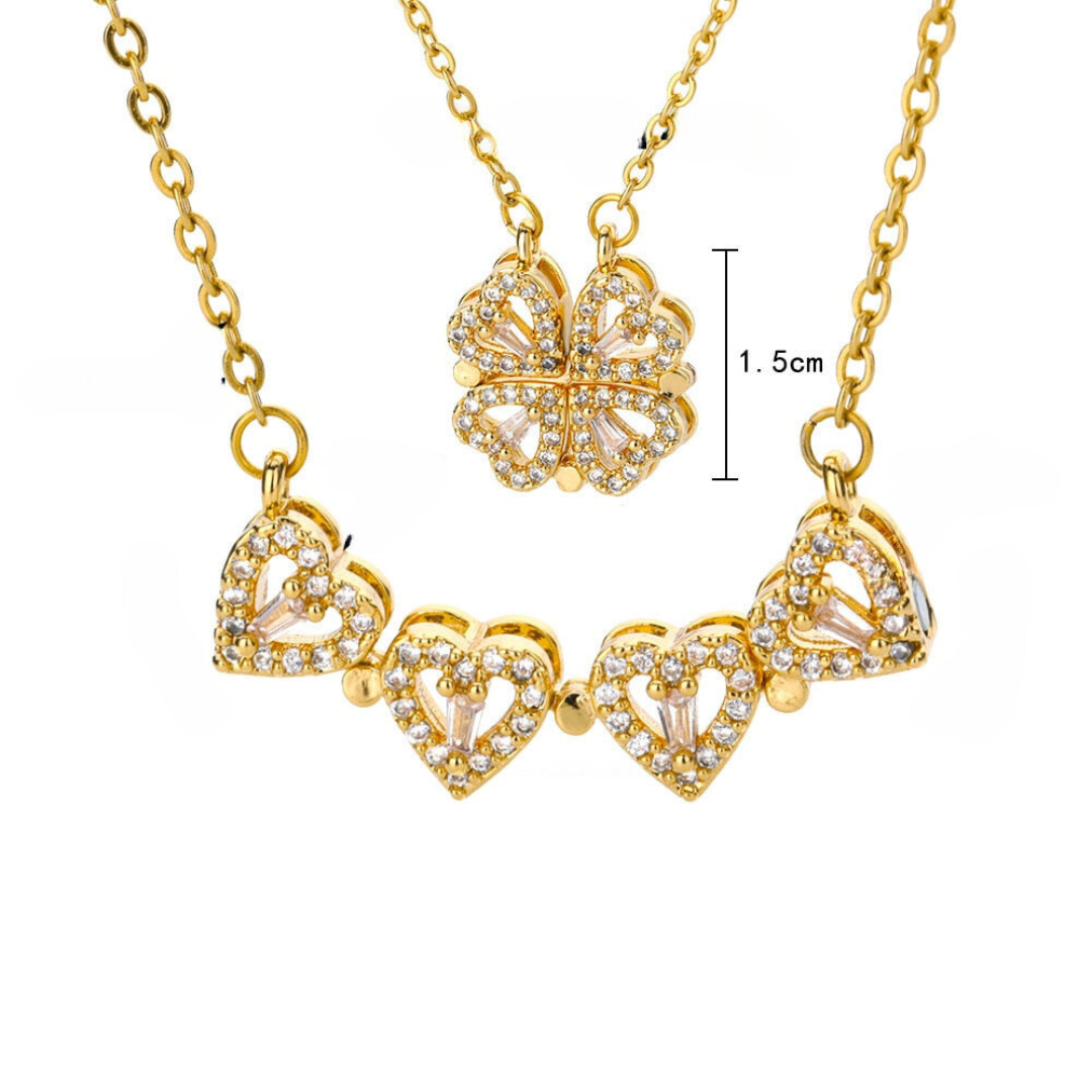 Luxe Diamond Necklace - Livia