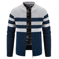 Men's Striped Autumn Cardigan – Tobias