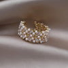 Adjustable Pearl Ring | Elegant Design