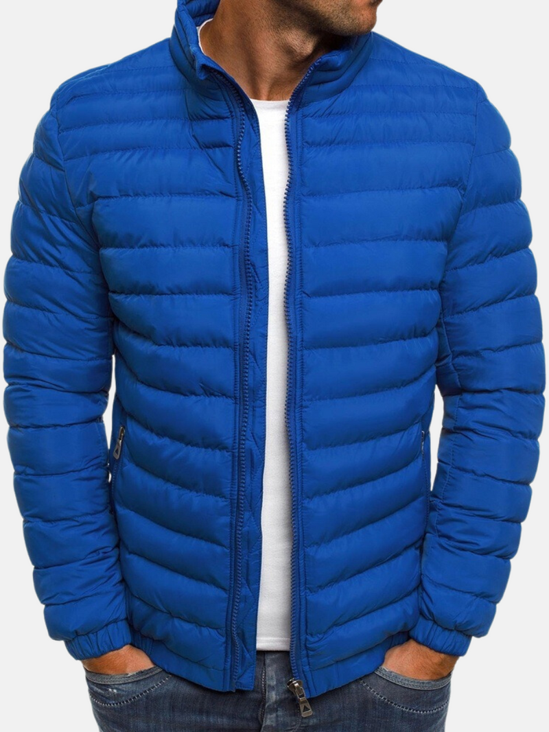 Men's quilted jacket with a fitted cut - Dorian