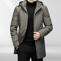 Classic men's hoodie jacket with duck down filling – Matteo