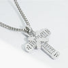 Crystal Cross Charm Necklace | Elegant Jewellery