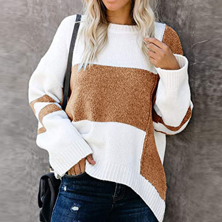 Striped Casual Women's Sweater – Juliette