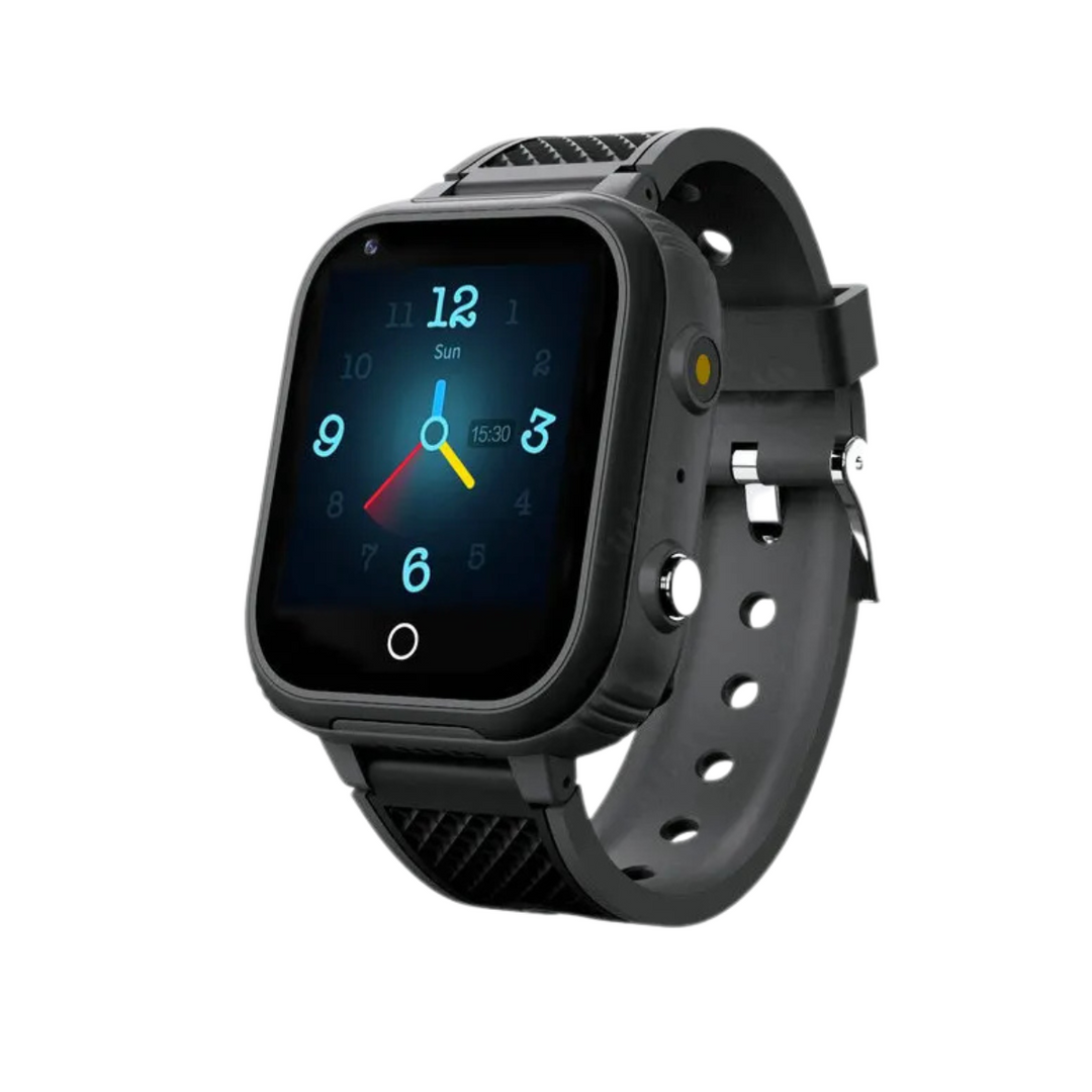 4G Smartwatch for Children - KidGuardian-Black-State of Style