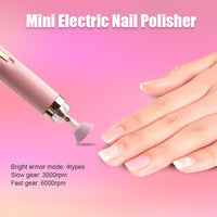 5-IN-1 ELEKTRISCH NAGEL POLIJSTAPPARAAT – DRAAGBARE MANICURE TOOL MET LICHT-Roze-State of Style