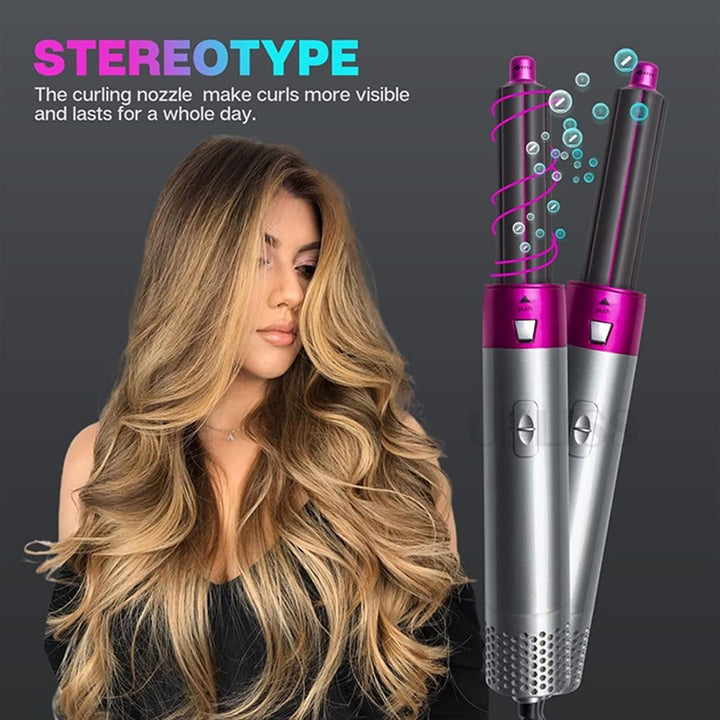 5-in-1 Warm Air Hair Dryer Brush – Aurevia-State of Style