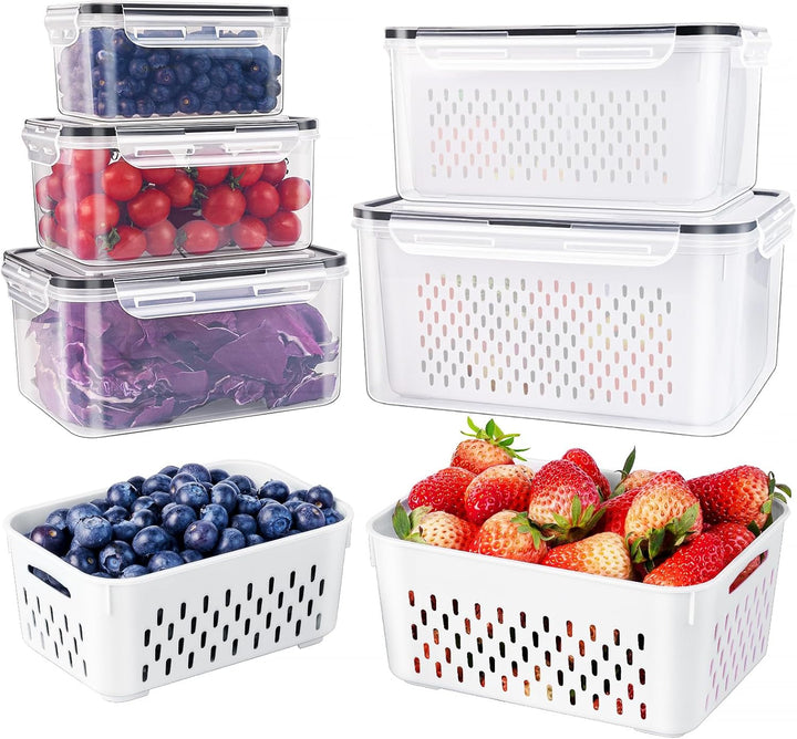 5-piece Large Food Storage Set - FreshKeeper-State of Style