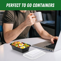 50-Piece Meal Prep Containers with Lids - SealMate-State of Style